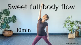 10min Sweet full body yoga flow