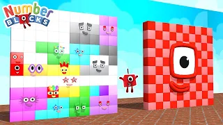 Numberblocks Comparison 1 to 10 Build 100 Step Squad Puzzle Standing Tall Numbers Patterns