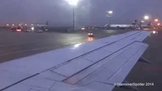 Lufthansa 737-300 evening takeoff from Frankfurt am Main [FRA/EDDF]