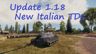 World of Tanks - Update 1.18 brief review plus Tier X Minotauro gameplays