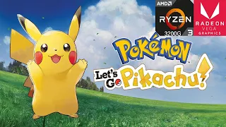 Pokémon Let's Go Pikachu Yuzu On Ryzen 3 3200G | Vega 8 | 16GB Ram | Windows 11