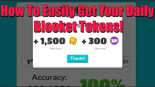 How To Easily Get Your Daily Tokens In Blooket! (Easiest and fastest method!)