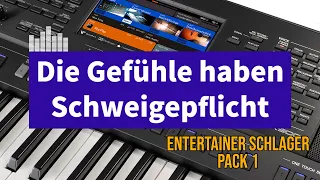 90s Berg Hit  | Die Gefühle haben Schweigepflicht - Andrea Berg | Keyboard Cover on Yamaha Genos