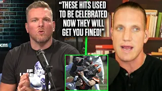 Pat McAfee & AJ Hawk Talk The NFL Changing With The Helmet To Helmet Rule