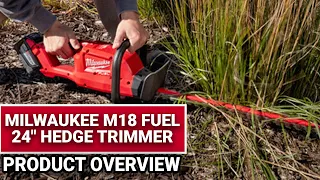 Milwaukee M18 Fuel 24" Hedge Trimmer Product Overview - Ace Hardware