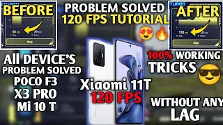 Game Turbo 120 Fps Problem Solve 💯 | Mi 11t Game Turbo Settings | i8 solo | Pubg Mobile