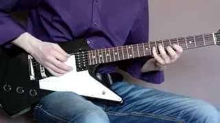 Megadeth - trust (guitar cover)