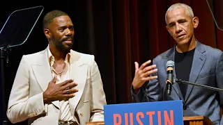 Barack & Michelle Obama Introduce 'Rustin' at HBCU Film Festival