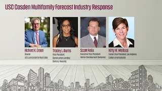 USC Casden Multifamily Forecast Industry Response