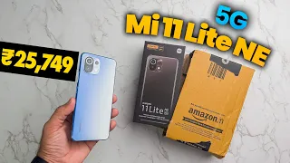 Xiaomi 11 Lite NE 5G Unboxing - Amazon's First Sale Unit | SD 778G😍 | 90Hz 10Bit Amoled Display