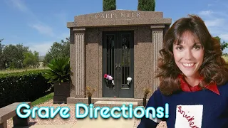 Grave Directions! with Tracy and Wayne.  Karen Carpenter. 11/1/2022. Valley Oaks.