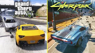 GTA 5 vs Cyberpunk 2077 - Game Mechanics Comparison