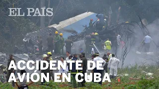 ACCIDENTE AVIÓN CUBA | Un avión de pasajeros se estrella nada más despegar del aeropuerto de La H...