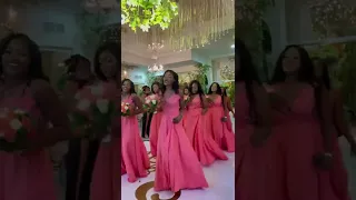 Willy Paul I DO,  Beautiful Color Bridesmaids