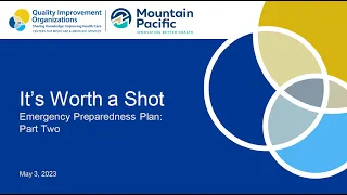 It's Worth a Shot Session 67: Emergency Preparedness Plan Part Two