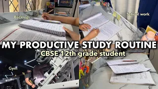 12TH GRADER STUDY ROUTINE