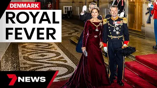 Danish royals fist public appearance since Queen Margrethe shock announcement | 7 News Australia