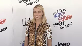 Margot Robbie at 2018 Film Independent Spirit Awards