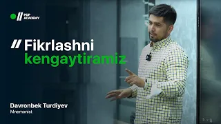 Fikrlashni kengaytiramiz | Davron Turdiyev