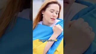 "Живи, Україно": вірш читає Наталка Денисенко (відео з TikTok акторки @natalka_denisenko)