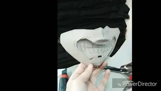 Como hacer la mascara de Ken Kaneki