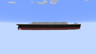 Строю Титаник 3:1 в Minecraft проект || Titanic project 3:1 scale