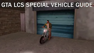 GTA LCS OM0 Special Vehicle Guide: EC (Any Color) Conversion for Sanchez's (PSP and Mobile Only)