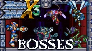 Mega Man X3 - All Bosses [No Damage]