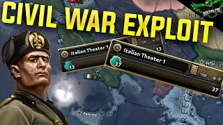 HOI4 Civil War Army Exploit (Hearts of Iron 4 Man the Guns Exploit Tutorial)