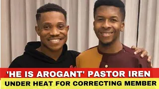 'He Is Arrogant' Pastor Iren Under Heat 🔥 For Correcting Member on Twitter