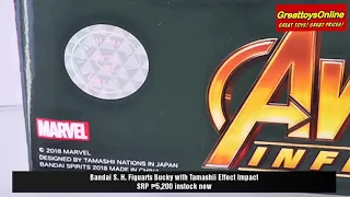 Bandai Tamashii Nations S. H. Figuarts Bucky Avengers IW Quick Unboxing by Greattoysonline.com