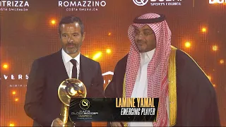 Lamine Yamal awarded with Emerging Player