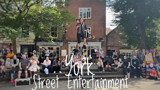 York Street performance | Sword Swallow | Fire Juggling
