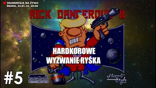 Styczniowe, hardkorowe wyzwanie Ryśka, czyli Rick Dangerous 2 na AMIDZE! #5