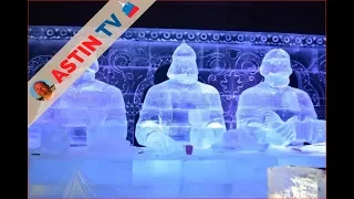 Moscow 2020. New Year's festival “Ice Moscow” VICTORY PARK.