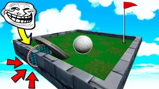 ENCUENTRA EL HOYO EN ESTE MAPA TROLL! 😱😂 GOLF IT