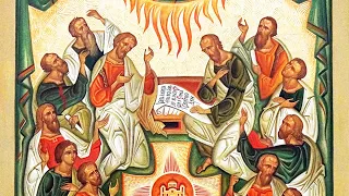 Кондак Святої Трійці (П‘ятдесятниці) українською мовою