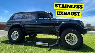 1FZ 80 Series Exhaust Upgrade!