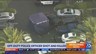 Manhunt underway for killer of Monterey Park police officer