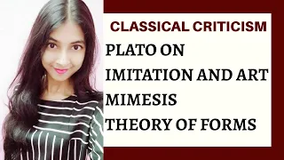 Plato on Imitation and Art | Mimesis | Literary Criticism