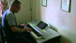 Yamaha Tyros-Titanic - Celine Dion-My heart will go on -cover