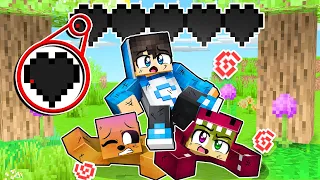 ¡Paso MINECRAFT PERO tenemos 1 PIXEL de VIDA! 💔😂 Minecraft con RaptorGamer y SilvioGamer