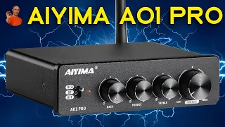 Aiyima A01 Pro с Klipsch RP 600MII. Мощный HI FI мини усилитель с блютулс  с aliexpress