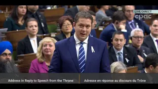 Party leaders take part in throne speech debate - Part 1