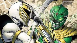 White Ranger fights the Green Ranger