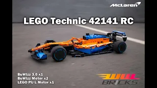 RC LEGO Technic 42141 McLaren F1: The Ultimate Power Upgrade with BuWizz 3.0 and BuWizz Motors!