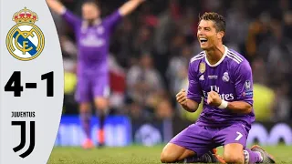 Real Madrid vs Juventus 4-1 - UCL Final 2017 - Highlights Ultra HD