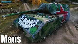 Медаль Пула на МАУСЕ ✅ World of Tanks Maus лучший бой