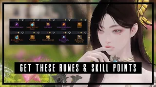 Where to Start for Runes & Skill Points on Lost Ark Jump Start