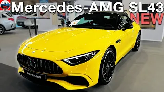 All NEW 2023 Mercedes-AMG SL 43 - Overview WALKAROUND Exterior